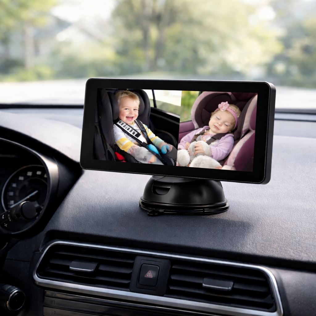 Dual Baby Car Monitor