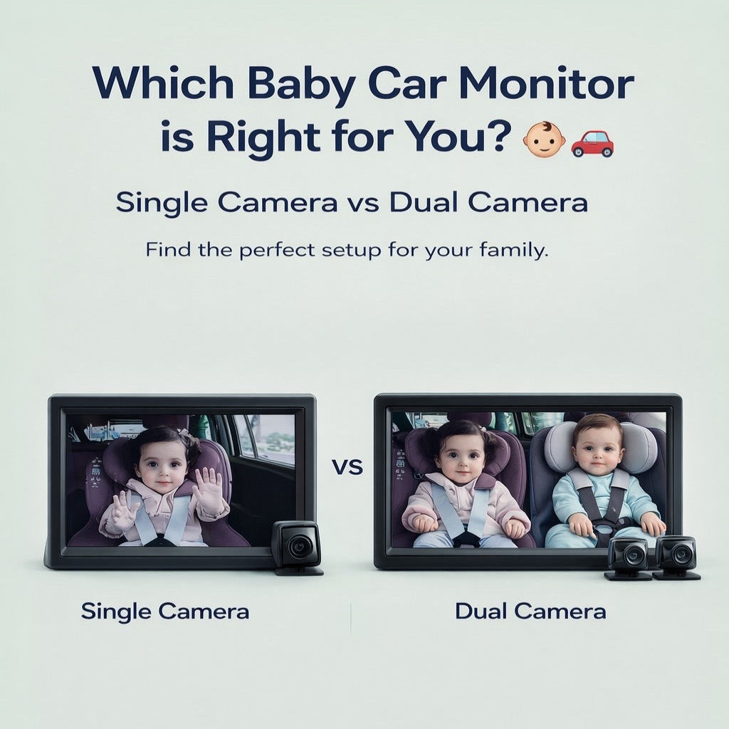 Dual Baby Car Monitor