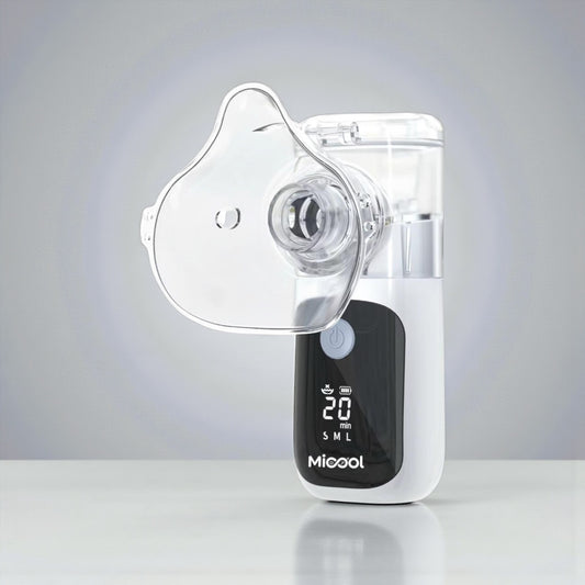 Micool SmartMesh Digital Nebulizer – Silent, Portable, Rechargeable