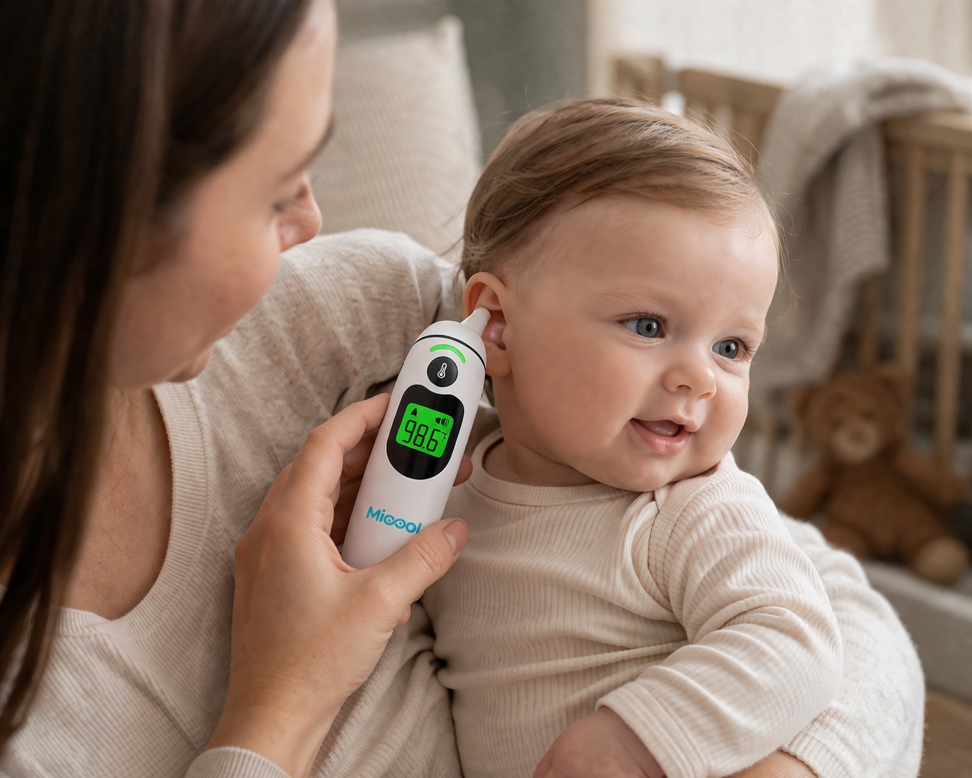 Micool 2 in 1 Thermometer