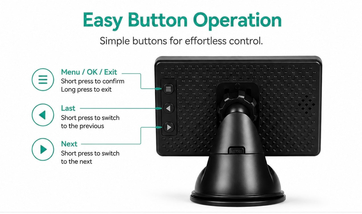 Micool 4.3” Baby Car Monitor