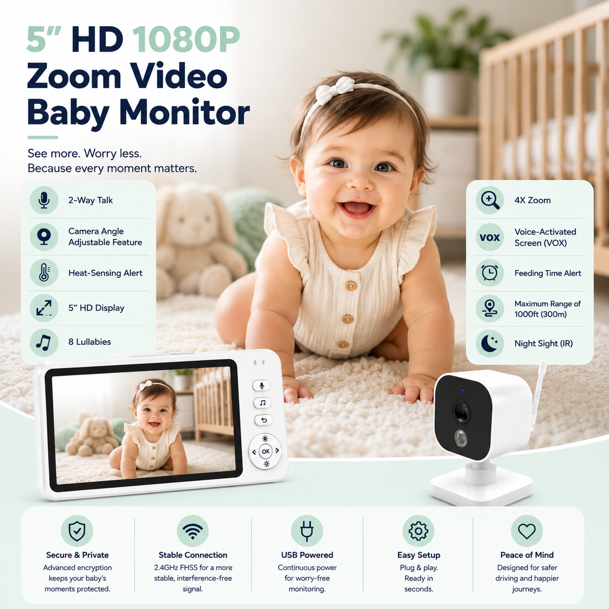 Micool 2 in 1 Monitor