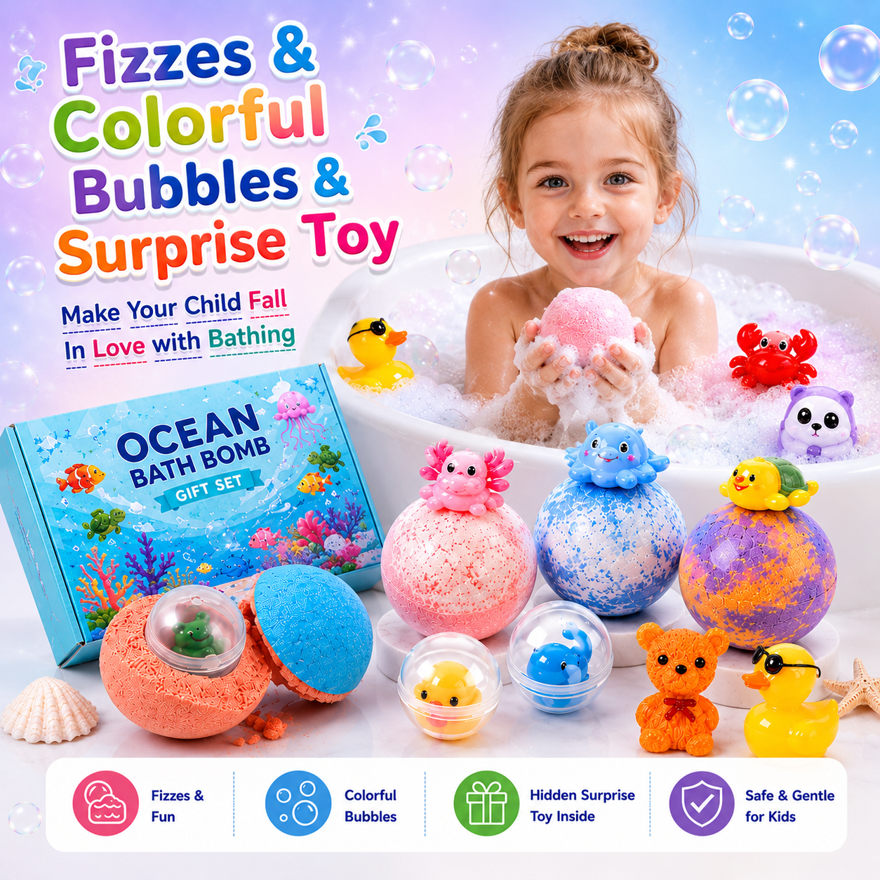 Organic Bath Bombs