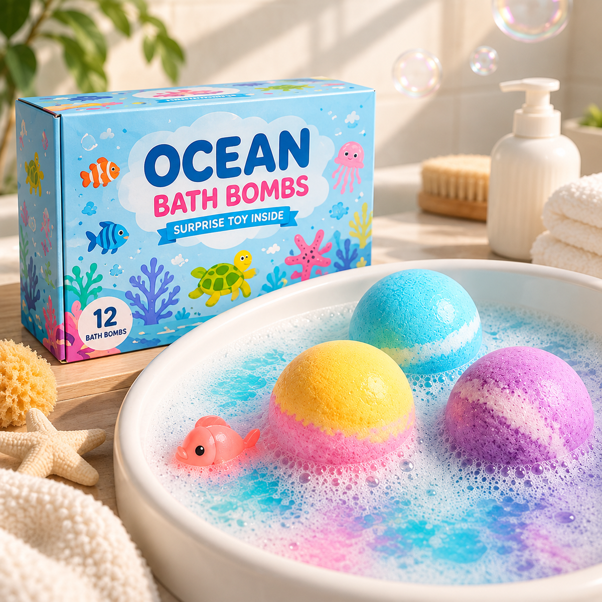 Free gift – Organic Bath Bombs